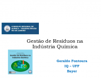 Palestra Gestão de Resíduos na Indústria Química CRQ 28082019